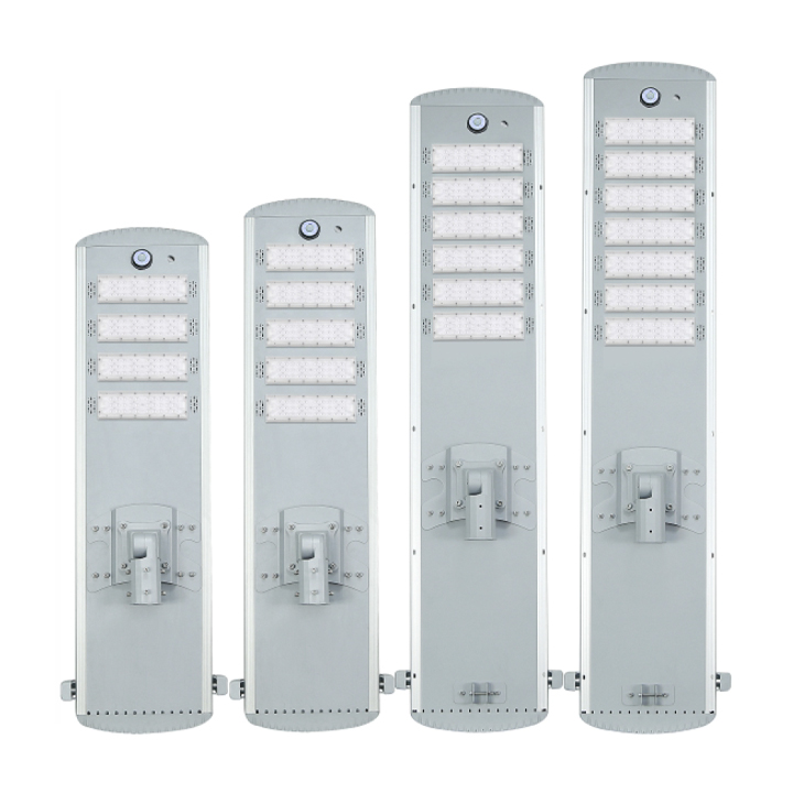 Farola LED solar integrada de alta eficiencia 200Lm/W
